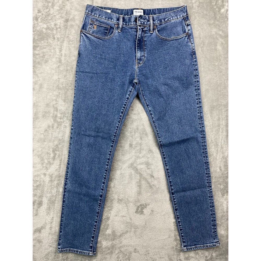 Todd Snyder Blue Slim Fit Jeans